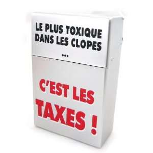  Cigarette pack Le Plus Toxique. . . Cest Les Taxes 