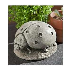    USA Made Handcrafted Cast Stone Ladybug Patio, Lawn & Garden
