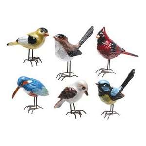 Six Ceramic Birds