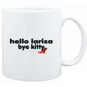 Mug White  Hello Larisa bye kitty  Female Names  Sports 