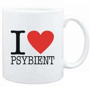  Mug White  I LOVE Psybient  Music