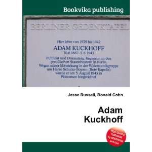  Adam Kuckhoff Ronald Cohn Jesse Russell Books