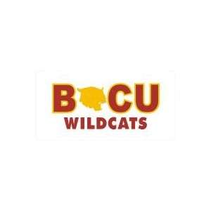 BCU Wildcats License Plate