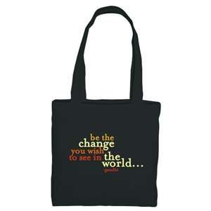  Be The Change   Gandhi Tote Bag
