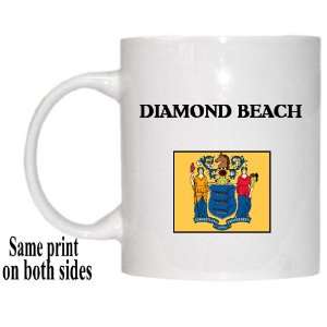  US State Flag   DIAMOND BEACH, New Jersey (NJ) Mug 