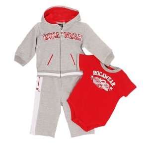 Rocawear Infant Boys 3 Pc. Outfit Hoodie, Sweatpants 