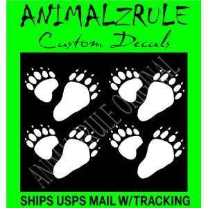 BEAR HUNTING TRACK DECALS
