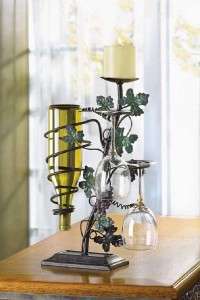 15 WINE HOLDER WEDDING CENTERPIECE AND CANDLE HOLDERS  