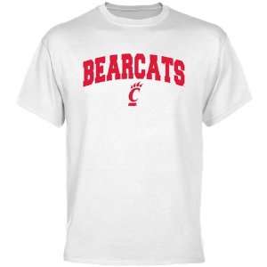  Cincy Bearcats Tshirt  Cincinnati Bearcats White Mascot 