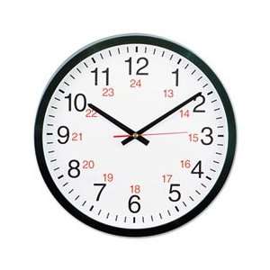  UNV10441 Universal® CLOCK,12 24HR,12.5,BK