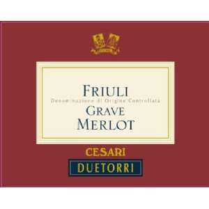  2008 Due Torri Grave Del Friuli Merlot Doc 750ml Grocery 