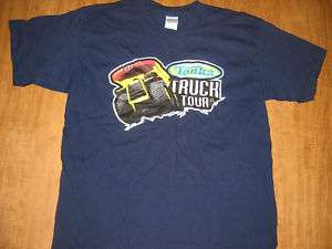 TONKA TRUCK TOUR 2005 lrg T shirt Toughest Mighty Dump  