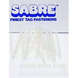 500 Standard Tagging Tag Gun Fasteners Pin Barb Size 2 Natural Sabre 