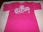 Los Angeles Dodgers Los Doyers pink youth T shirt size 6