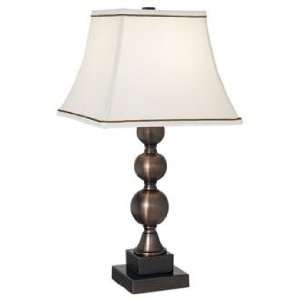  Bronze Stacked Globes Table Lamp