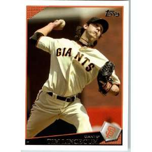  2009 Topps Baseball # 195 Tim Lincecum San Francisco 
