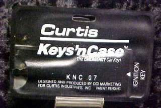 CURTIS KEYSN CASE IGNITION KEY PLASTIC ORIG HOLD  7889  