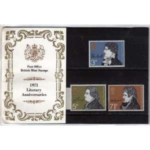   Anniversaries Post Office British Mint Stamps 