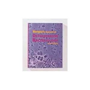   Manual of Determinative Bacteriology 9th edition Toys & Games