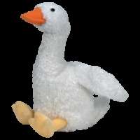 Ty Beanie Baby ~ Gussy the Goose Charlottes Web ~ MWMT  