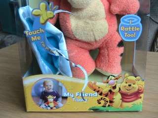 Disneys Winnie the Pooh Tigger Rattle Baby Blanket  