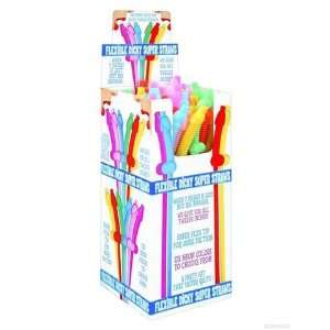  Bundle Flexible Dicky Super Straw 48Pc Display and 2 pack 