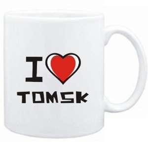  Mug White I love Tomsk  Cities