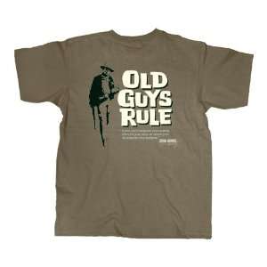  B Elite Designs OG002JW L Old Guys Rule John Wayne Respect 