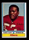 1977 Topps Mexican 040 Tommy Hart 49ers VG SP  
