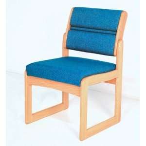   Wooden Mallet DW2 1LOCB Valley Armless Chair Guest