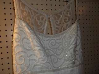 FBWD22 Elegant Custom Wedding Dress Shoulder Strap size 8 Originally $ 