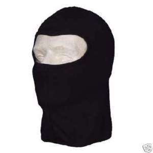 Black Balaclava Ninja Full Face Mask Liner Cop Police  
