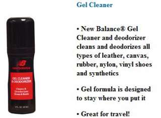New Balance Shoe Leather Gel Cleaner & Deodorizer 4 Oz  
