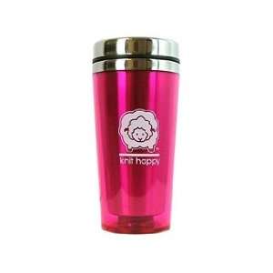  Happy Lines Insulated Tumbler Knit Pink