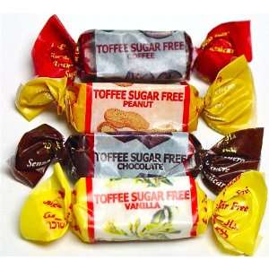 Golightly ASSORTED TOFFEES, 1 lb, Sugar Free, Individually wrapped 