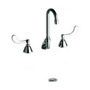 Chicago Faucets 794317CP Commercial 8 Widespread Bathroom Faucet 