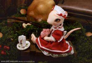 Lily(Mouse) DollZone pet doll bjd dz 16cm ball jointed  