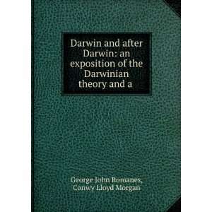 Darwin and After Darwin The Darwinian Theory. 1892 Conwy Lloyd 