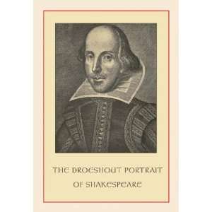  The Droeshent Portrait of Shakespeare 20x30 poster