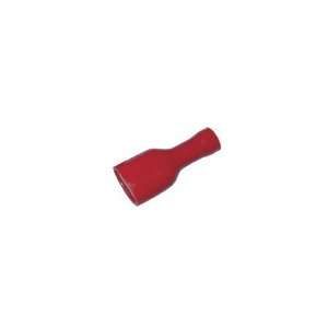   Vinyl Fully Insulated Quick Disconnect Terminal 18 22ga (Red)   100pcs