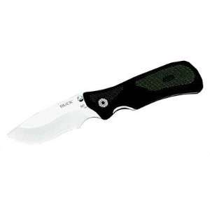  Buck ErgoHunter TM Avid Folding Knife (Black/Silver, Large 
