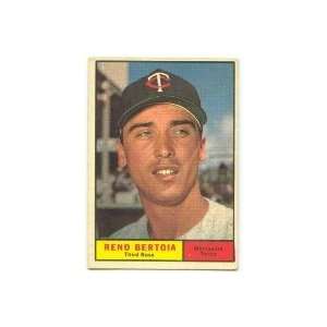  1961 Topps #392 Reno Bertoia Excellent Near Mint Sports 