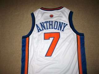   CARMELO ANTHONY NY Knicks Home Rev30 Swingman Jersey Size LARGE New