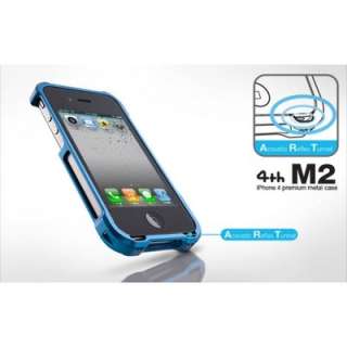 4th Design M2 Aluminum iPhone 4/4S Case   Titan/Titan  