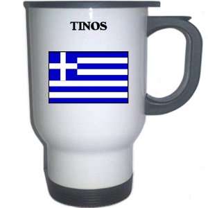  Greece   TINOS White Stainless Steel Mug Everything 