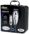 Oster CHROME teq 2 go to Adjustable Lightweight Clipper+Trimme​r 