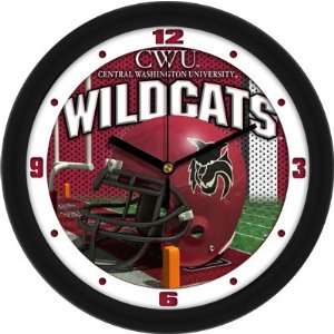  Central Washington Wildcats Helmet 12 Wall Clock Sports 