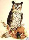 Lenox Midnight Visitor Horned Owl Sculpture New in Box COA