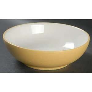  Noritake Colorwave Mustard Coupe Cereal Bowl, Fine China 
