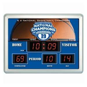    Duke Blue Devils NCAA 14 X 19 Scoreboard Clock
